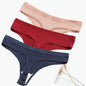 Women's Cotton Low Waist Briefs 3Pcs Set