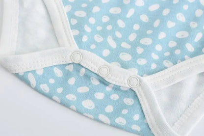 Kiddiezoom 3 Pcs Cotton Long Sleeve Baby Bodysuit