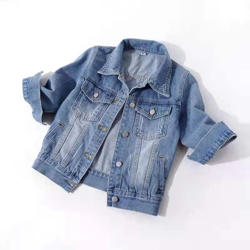 Women Cotton Denim Jacket Casual Spring Autumn Coat