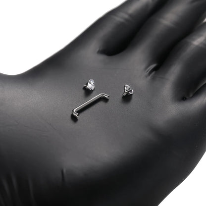 Titanium CZ Crystal Surface Piercings 12mm-25mm
