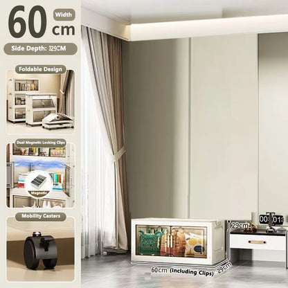 Large Capacity Plastic Folding Storage Cabinet