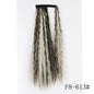 Long Straight Clip-in Ponytail Hair Extension Black
