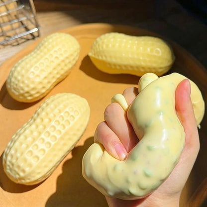 Peanut Crunchy Stress Ball Handmade Fidget Toy