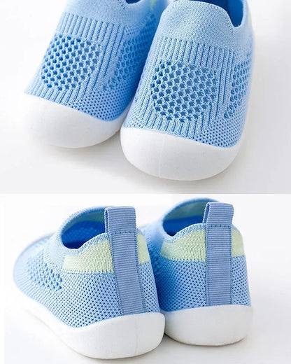 Breathable Mesh Knit Baby Sneakers for Toddlers