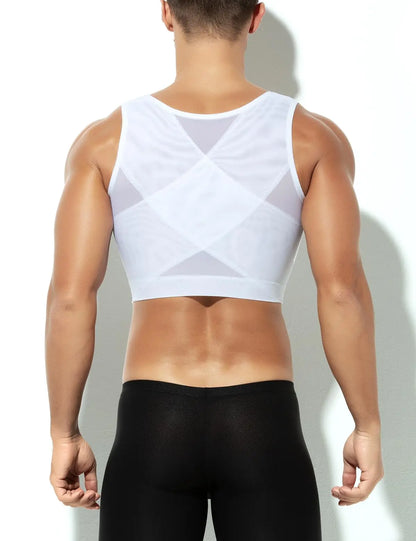 Men's Compression Corset Vest for Gynecomastia