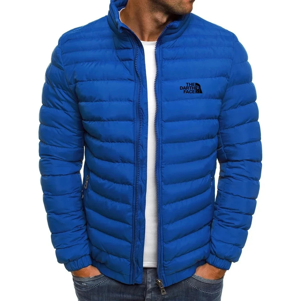 Men's Zipper Coat Slimming Warm Fashion Jacket