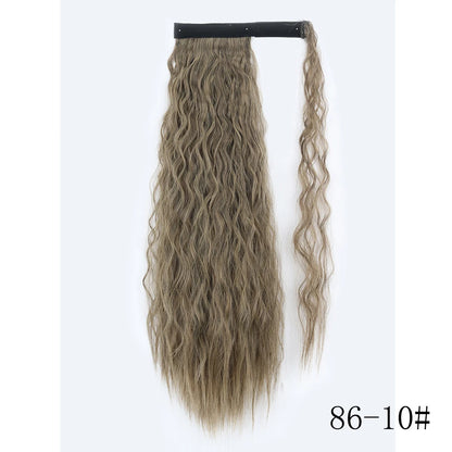 Long Straight Clip-in Ponytail Hair Extension Black