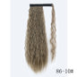 Long Straight Clip-in Ponytail Hair Extension Black
