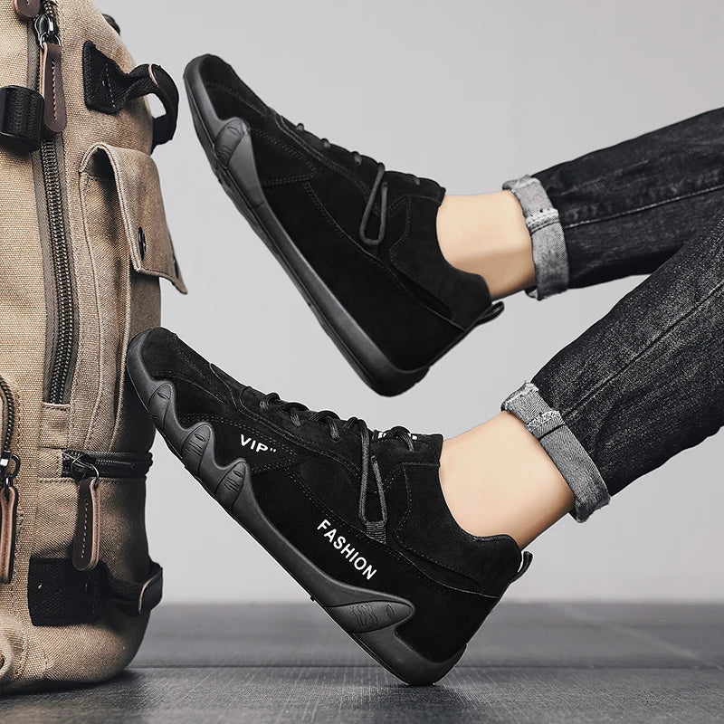 Men's Casual Hiking Shoes with Anti-Slip Comfort