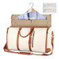 Foldable PU Leather Duffel Bag for Women's Travel