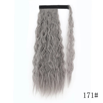 Long Straight Clip-in Ponytail Hair Extension Black
