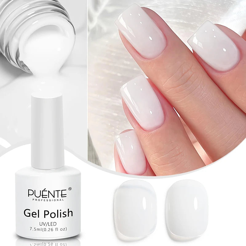 Clear 3D No Wipe Sculpture Gel Nail Polish 15ML