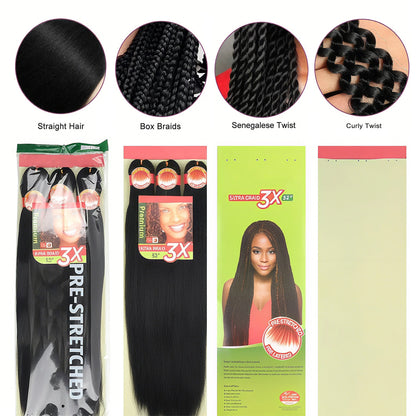 26 Inch Kanekalon Jumbo Box Crochet Hair Extensions