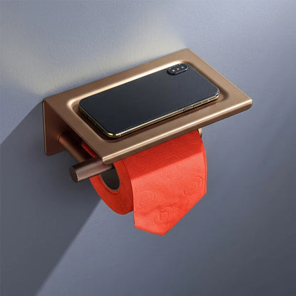 Brushed Rose Gold Metal Bath Hardware Set
