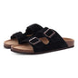 Shevalues Suede Clogs for Women Summer Mules with Arch Support