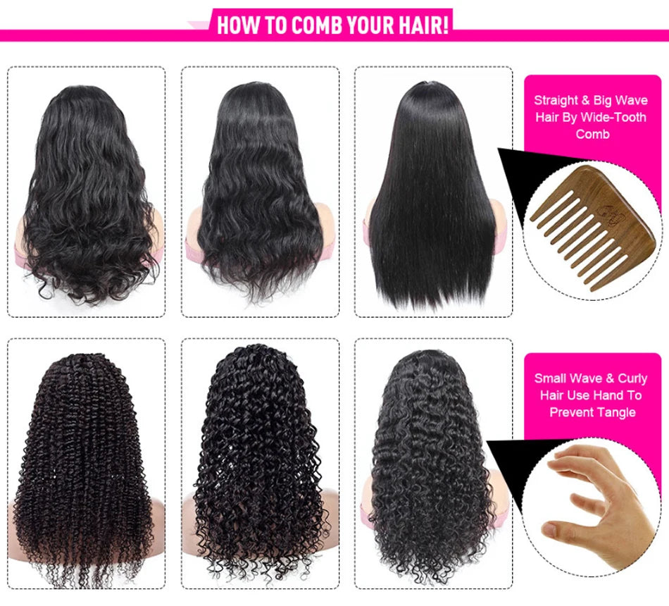Brazilian Kinky Curly Headband Wig Glueless Short Bob