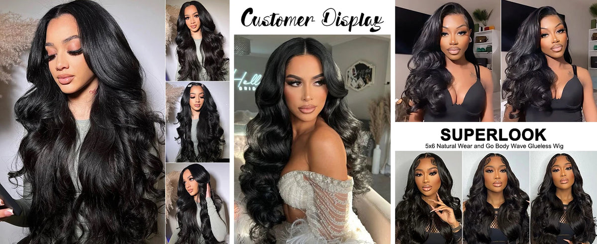 Wet And Wavy Lace Frontal Wig Human Hair 40 Inch
