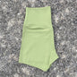 High Waist Yoga Shorts for Women in Solid Color
