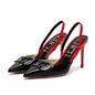 CHCH Women's Closed Toe Strappy Heels for Weddings