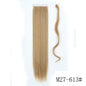 Long Straight Clip-in Ponytail Hair Extension Black