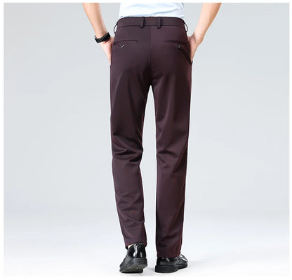 Men's Summer Casual Suit Pants Plus Size 28-42