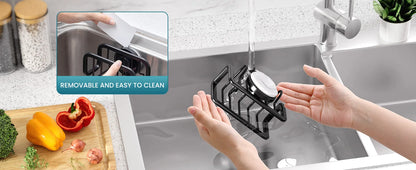 Stainless Steel Sink Sponge Rack Organizer