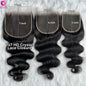 Eva 5x5 HD Lace Closure Straight Human Hair Closure