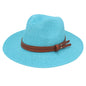Straw Panama Sun Hat for Women Beach Leisure