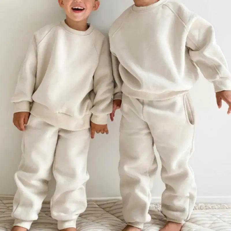 Children's Fleece Sports Set Sweatshirt and Pants