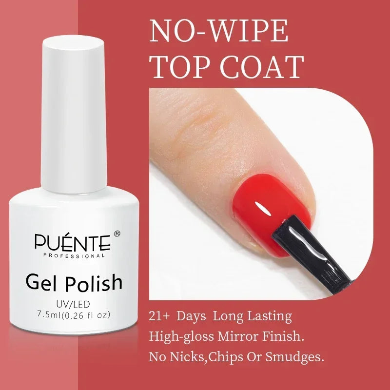Clear 3D No Wipe Sculpture Gel Nail Polish 15ML