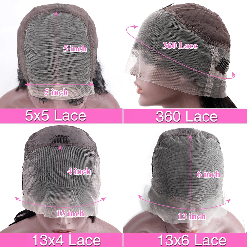 Body Wave Lace Front Wig Human Hair 200 Density
