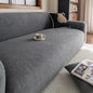 Adjustable Velvet Sofa Cover for L Shape Couch