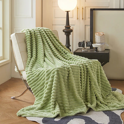 Coral Velvet Blanket Plush Soft Warm Throw