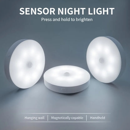3pcs Motion Sensor Night Lights Warm White Cold White