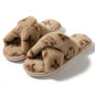 Fluffy Women's Indoor Fuzzy Fur Slippers