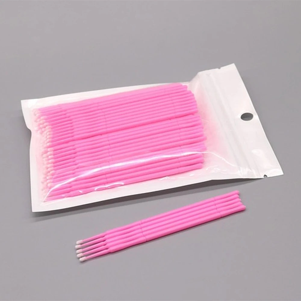 Disposable Micro Brushes for Eyelash Extension Cleaning