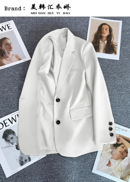 Elegant Long Sleeve Blazer Coat for Women
