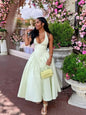 Women Halter V-neck Backless Maxi Dress Polyester