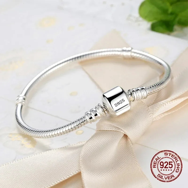 925 Silver Charm Bracelet for Women