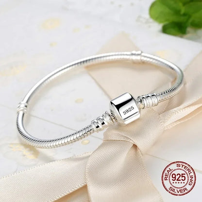 925 Silver Charm Bracelet for Women
