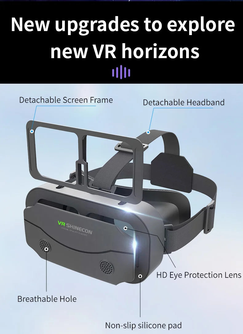 3D Virtual Reality Glasses Headset for Smartphones