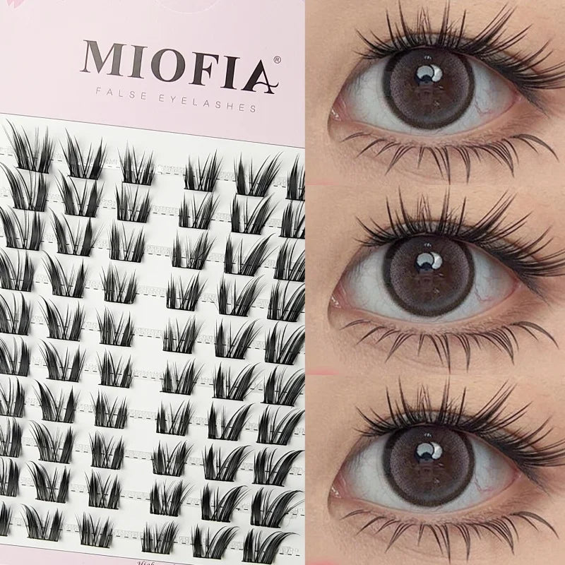 Individual Mink Eyelashes 60 Bundles Cluster Lashes