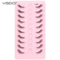 YSDO 5/10 Pairs Natural Soft Black Half Lashes