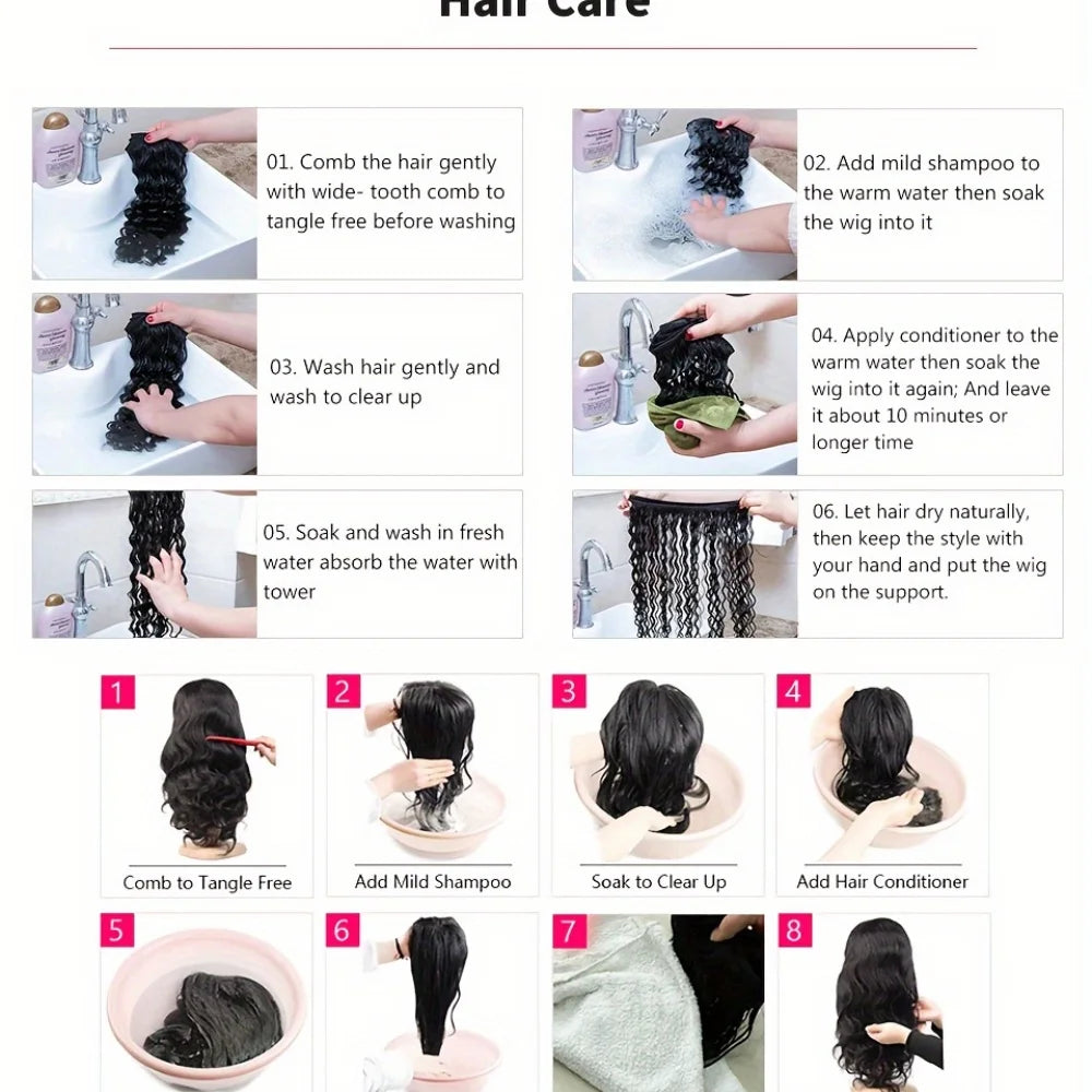 13x6 Lace Frontal Wig Burmese Curly Human Hair