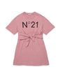 Kids Cute Print Cotton Sweatshirt Dress Set