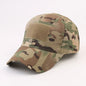 Adjustable Camo Baseball Hat for Outdoor Activities