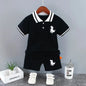 Cartoon T-Shirt and Shorts Set for Baby Boys