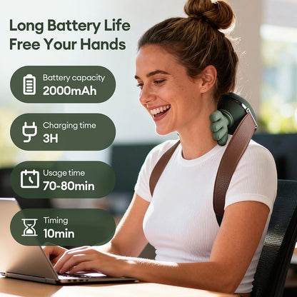 4D Wireless Neck and Shoulder Massager