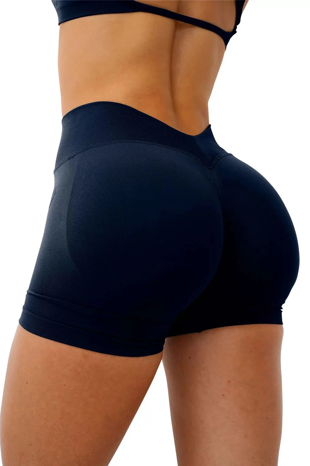 Seamless Yoga Shorts for Women Fitness Training