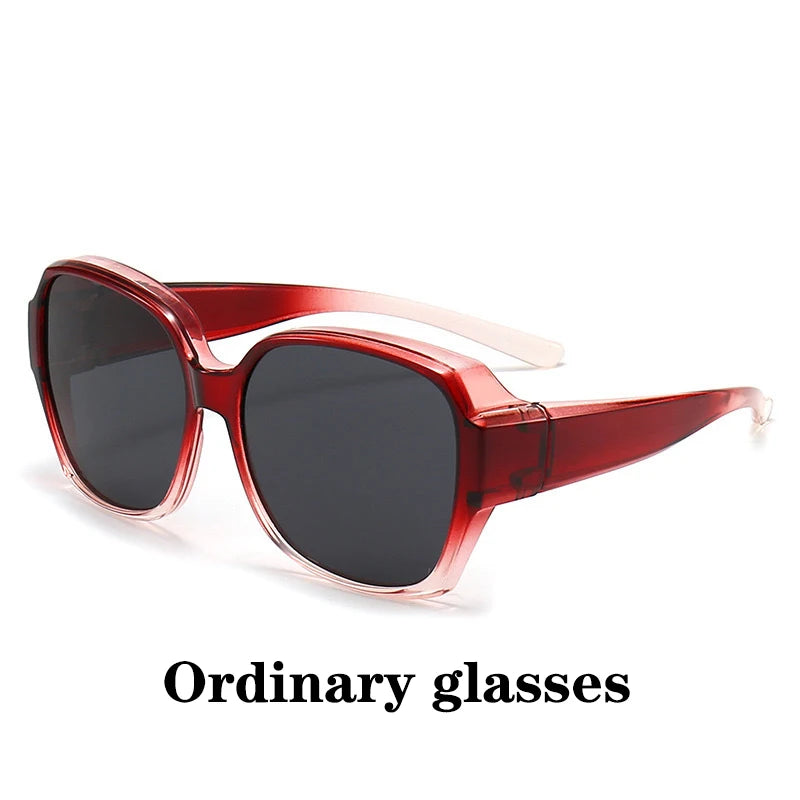 Round Polarized Sunglasses for Prescription Glasses